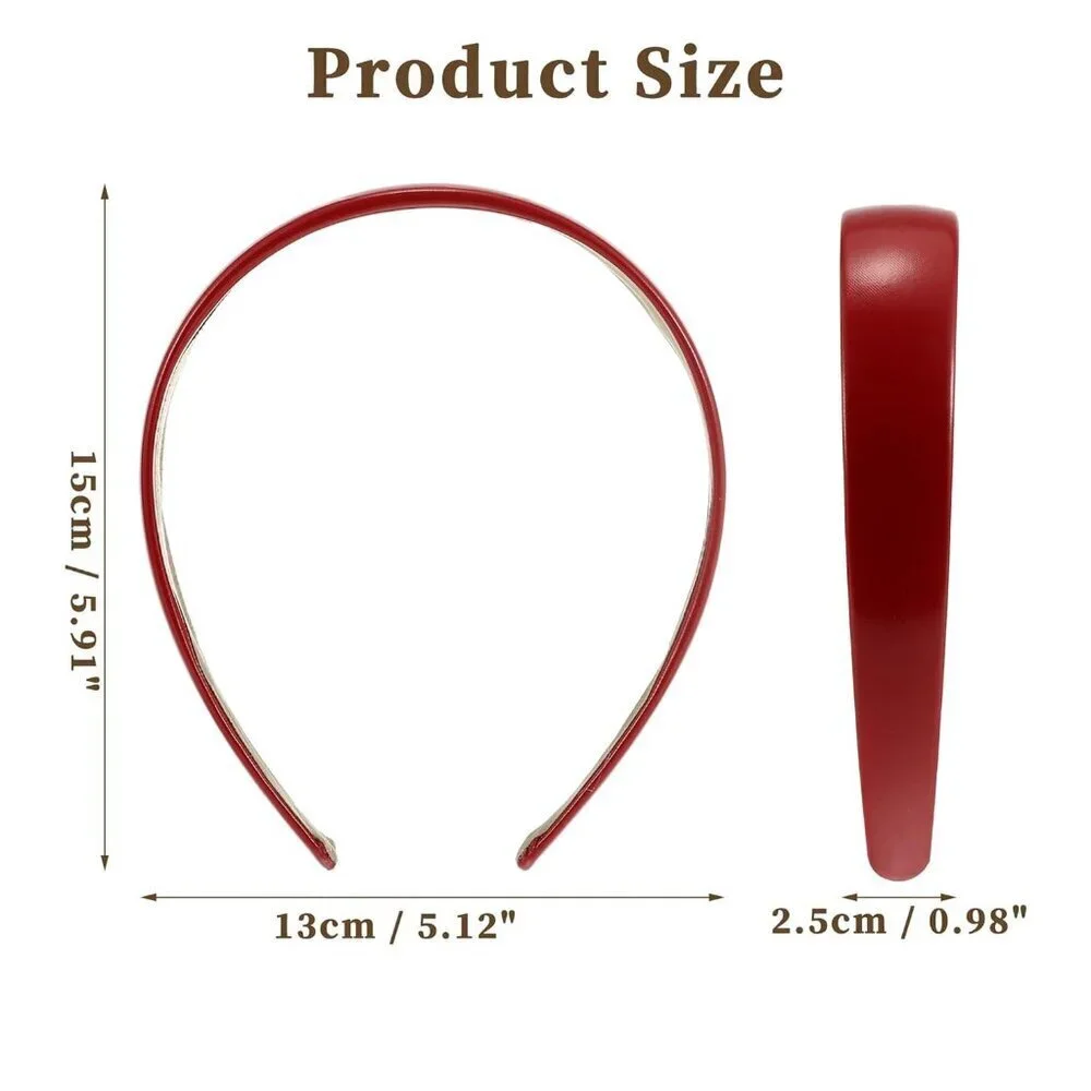 N/A red faux